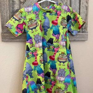 5T hi-low Troll t-shirt dress